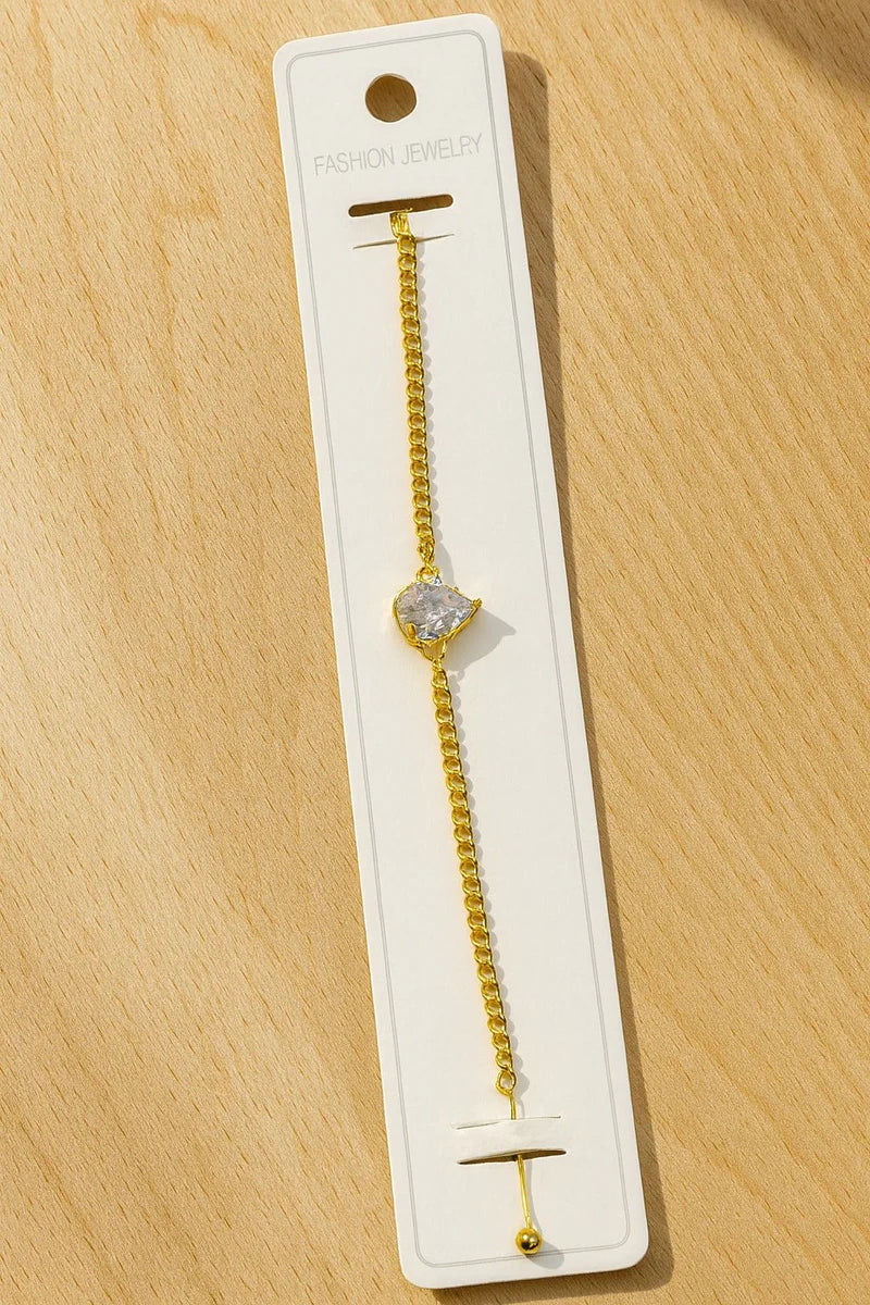 Cubic Zirconia Fashion Bracelet