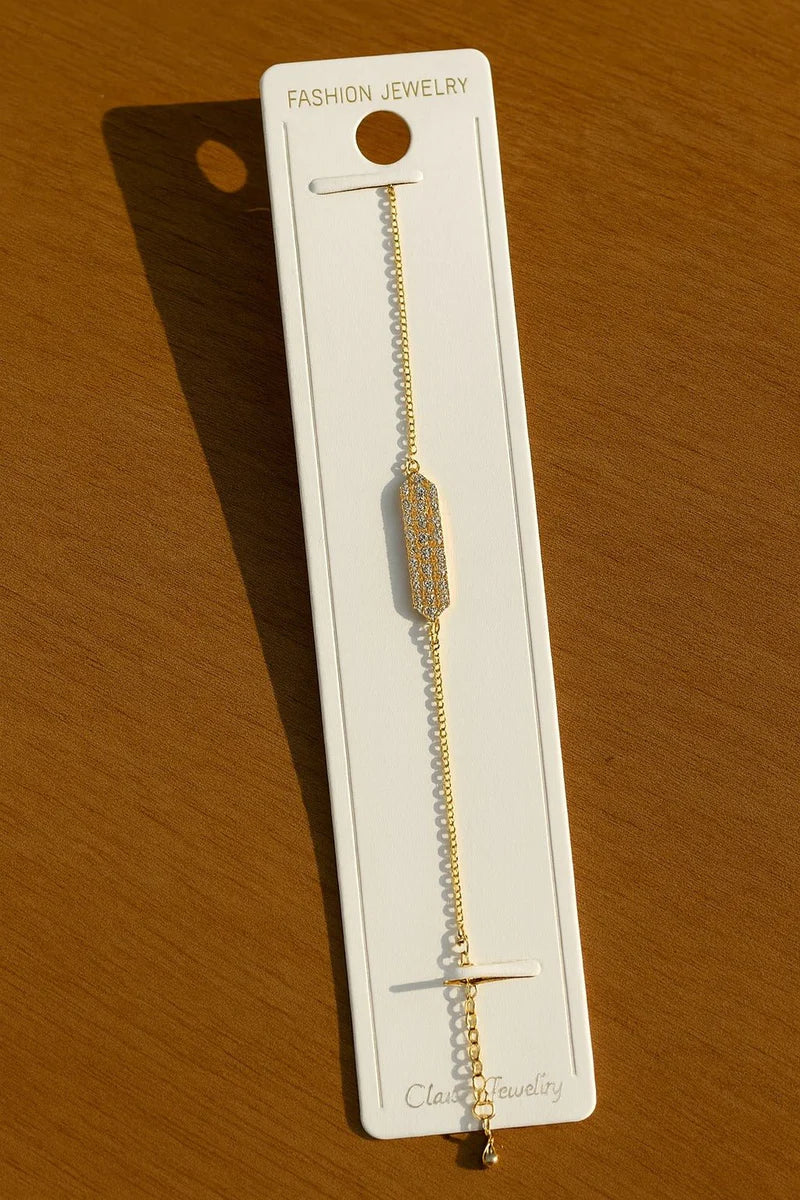 Cubic Zirconia Fashion Bracelet