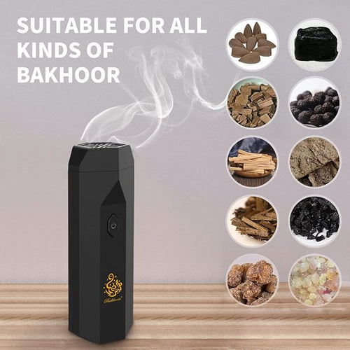 Bishkoor Electric Hair Bakhoor Comb