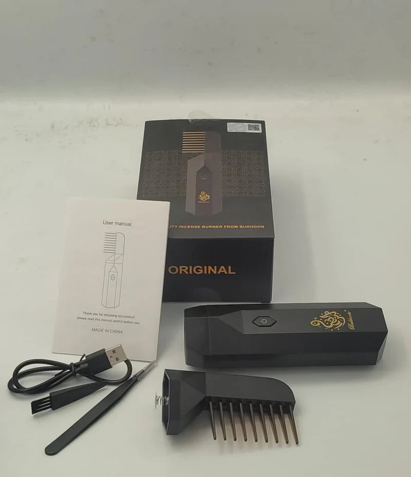 Bishkoor Electric Hair Bakhoor Comb