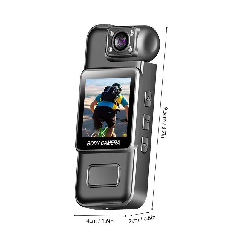 Body Camera with FHD & Night Vision