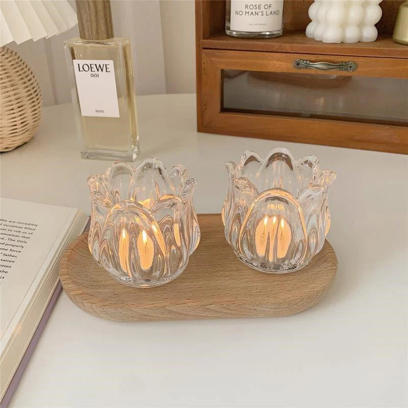 Tulip Candle Holder Home Decor Ornament Product Description View description
