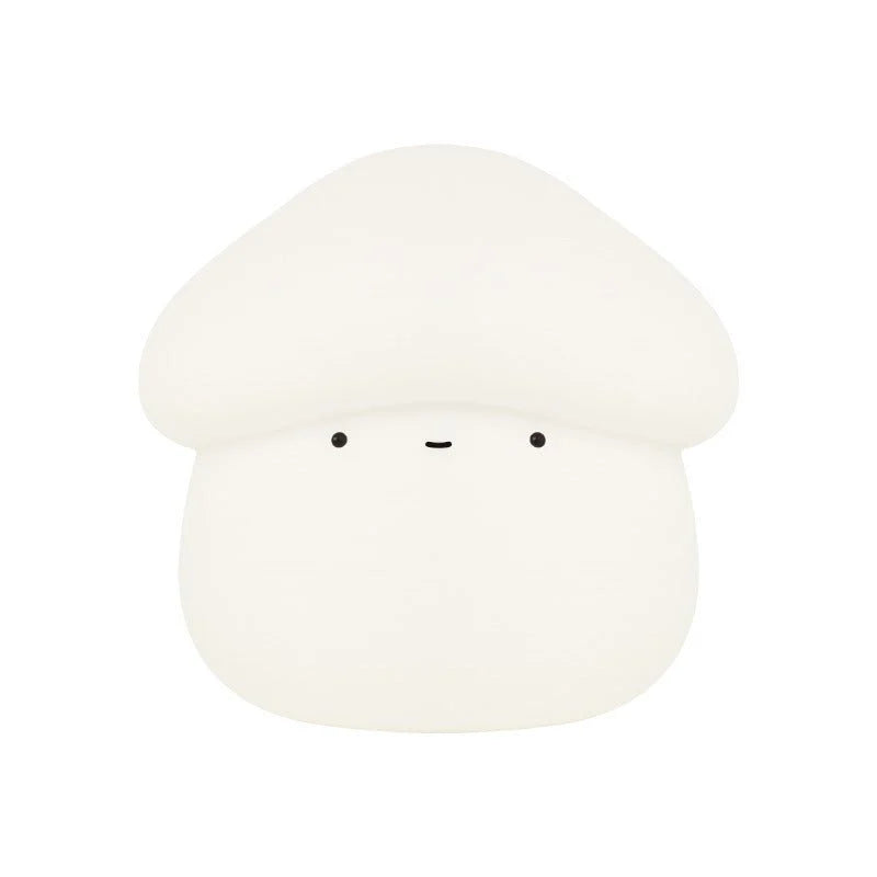 UNew Mushroom Small Night Lamp Cute Silicone Sleeping Timing Night Light Bedside Interesting Charging Ambience Light Room Decor Home Decor